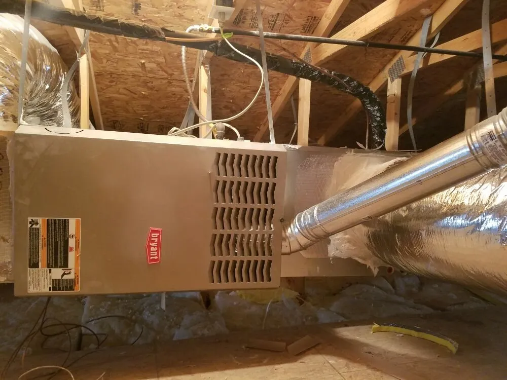 Slide of HVAC Connection