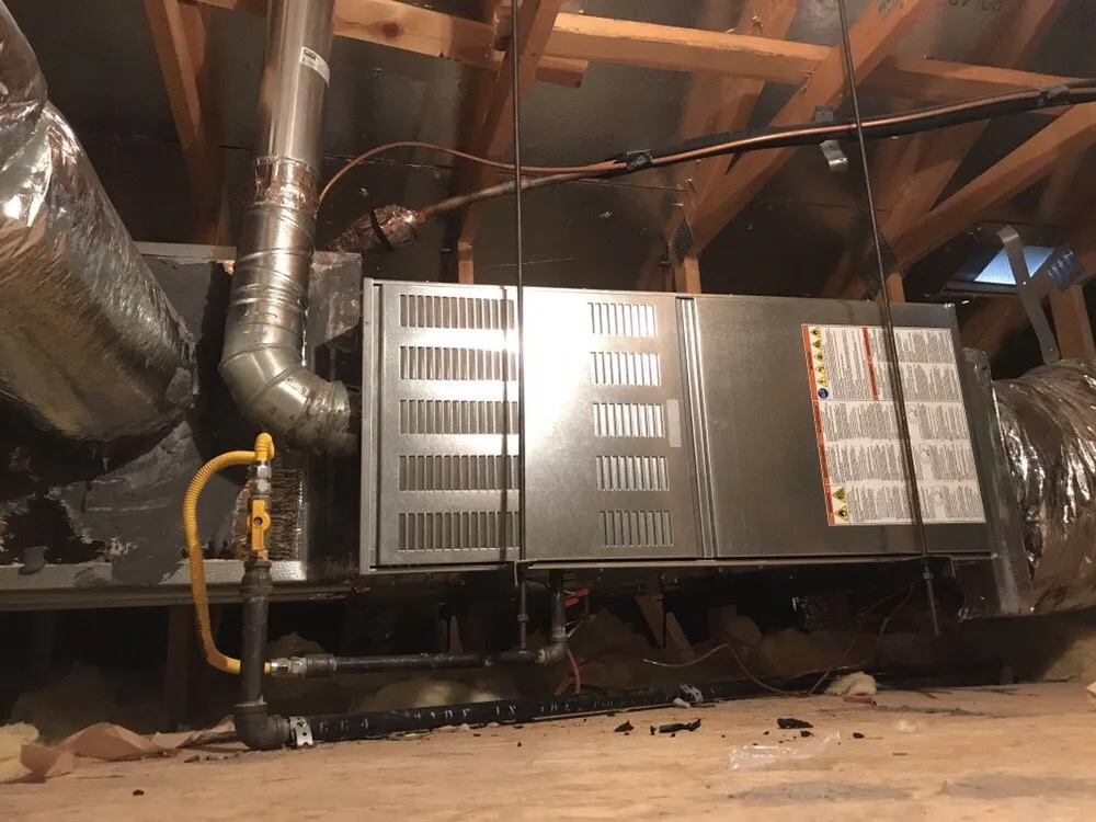 Slide of HVAC Connection
