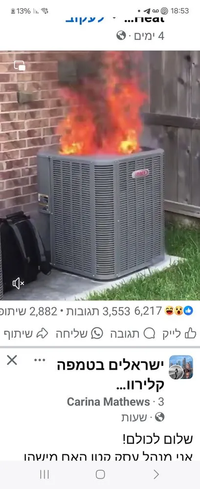 Slide of Hvac Cooling Service