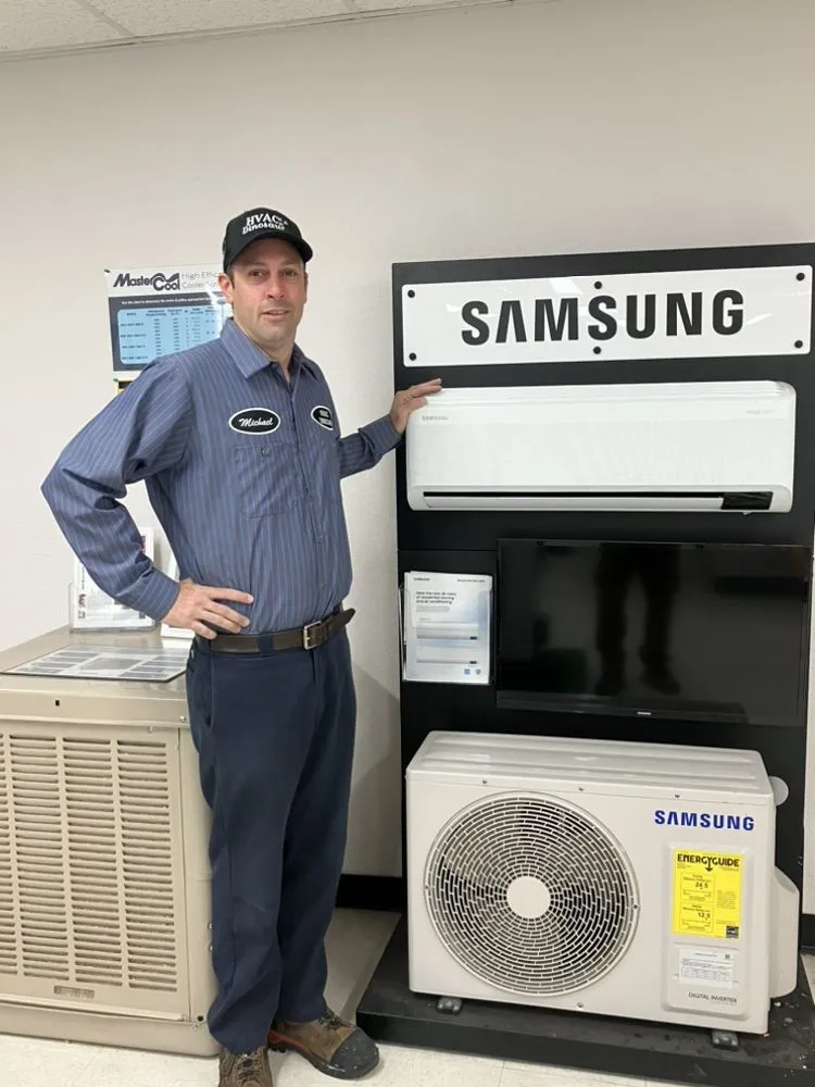 Slide of HVAC Dinosaur