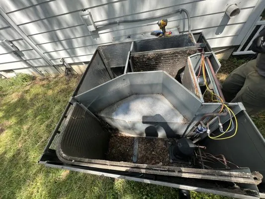 HVAC Heating & Cooling Refrigeration Logo