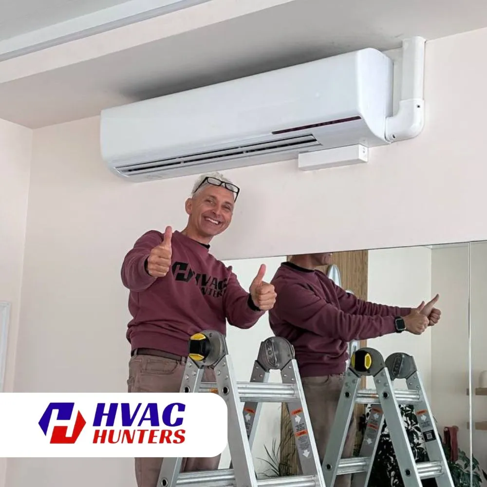 Slide of HVAC Hunters