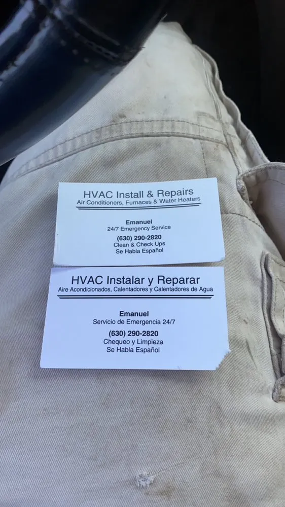 Slide of HVAC Install and Repairs