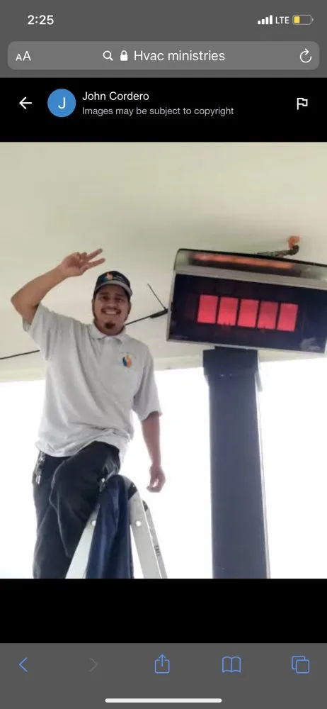 Slide of HVAC Ministries