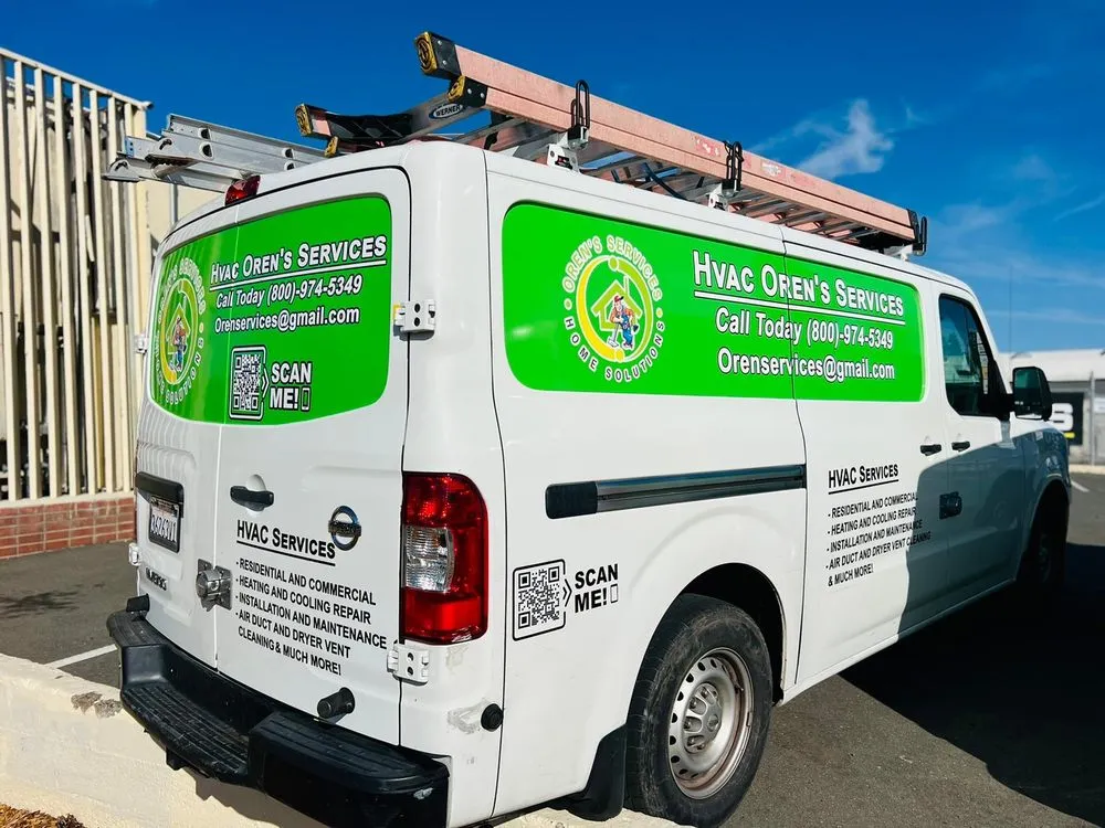 Slide of HVAC Oren's Services