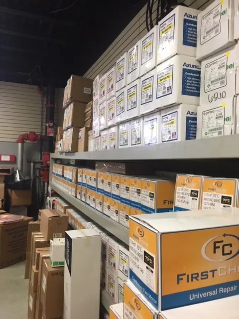 Slide of HVAC Parts & Supply