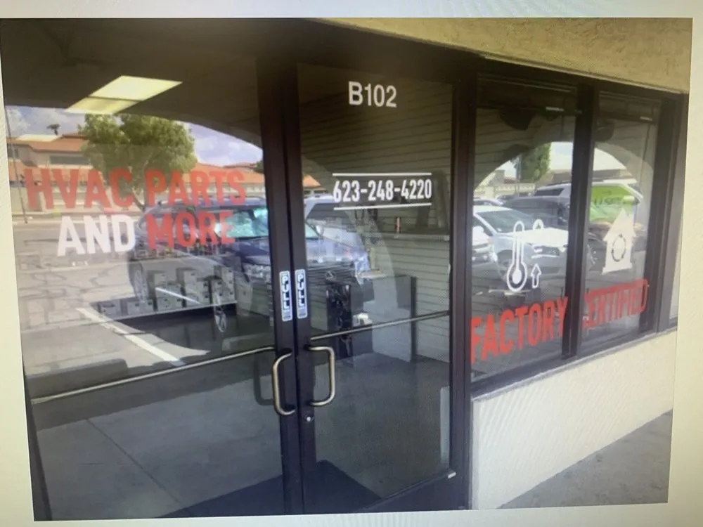 Slide of HVAC PARTS AND MORE