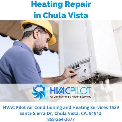 HVAC Pilot Air Conditioning & Heating Services Logo