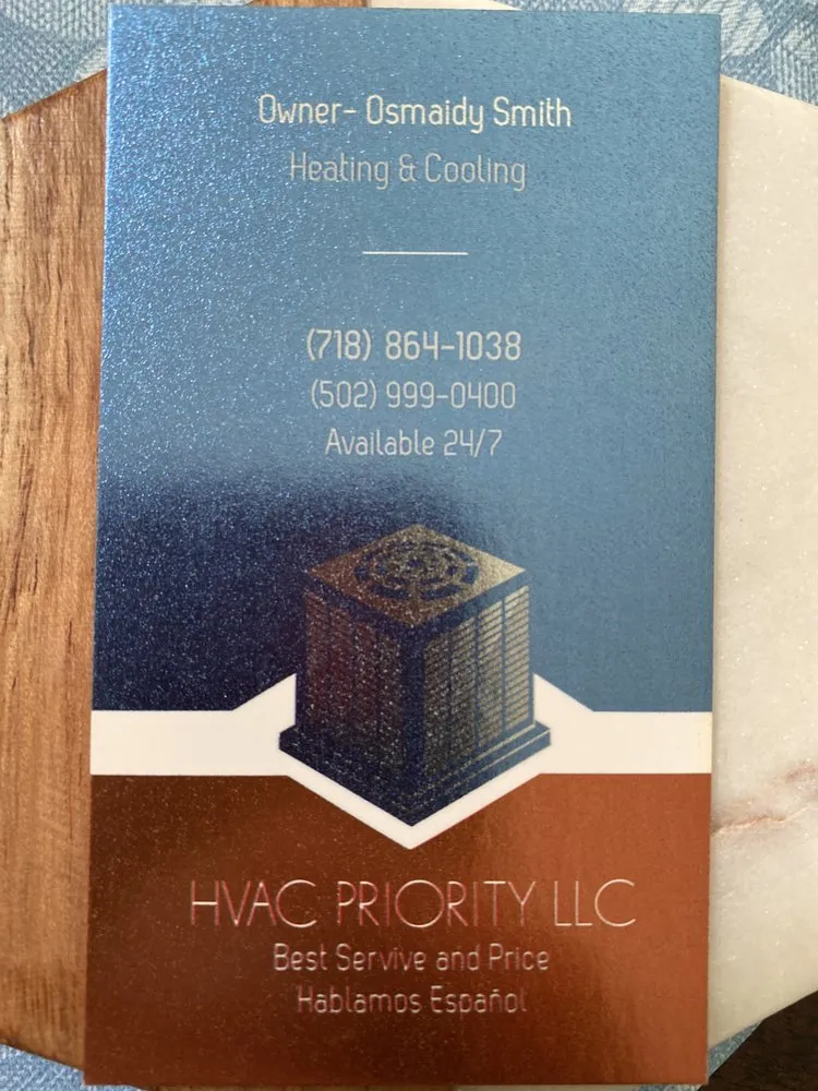 Slide of Hvac Priority