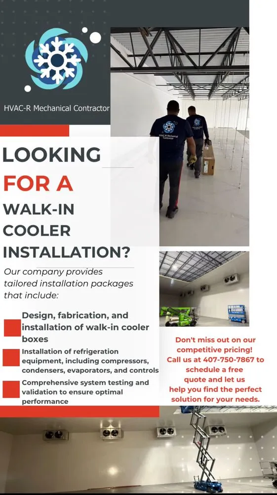 Slide of HVAC R Mechanical Contractor