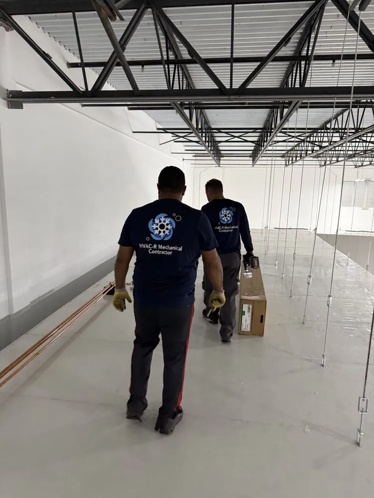 Slide of HVAC R Mechanical Contractor