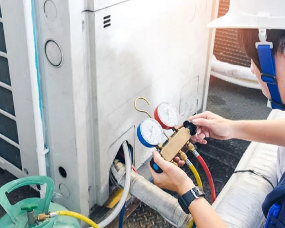 Slide of HVAC Repair Planet Bayside