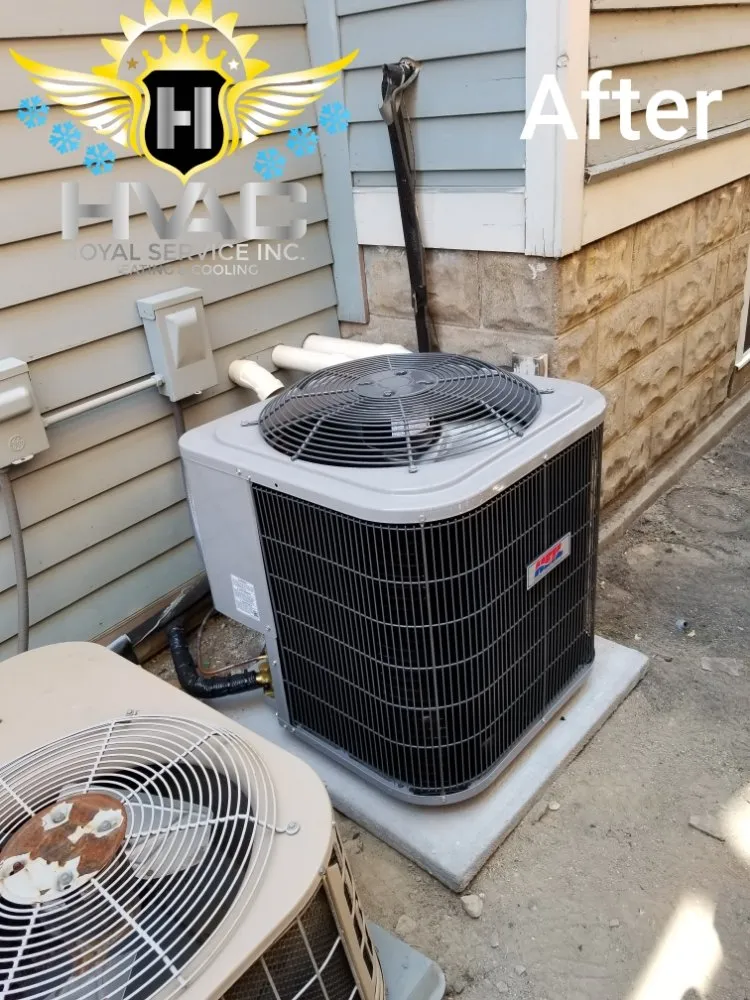 Slide of HVAC Royal Service