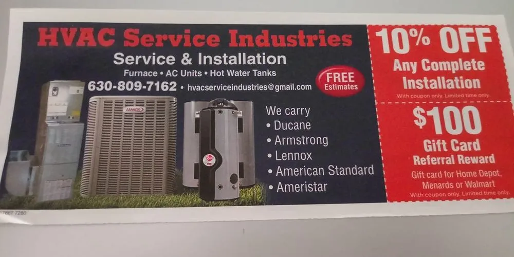 Slide of HVAC Service Industries