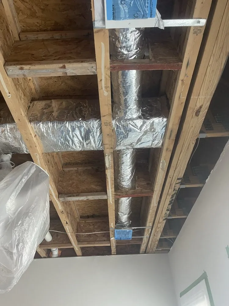 Slide of Hvac Sheet Metal Installation