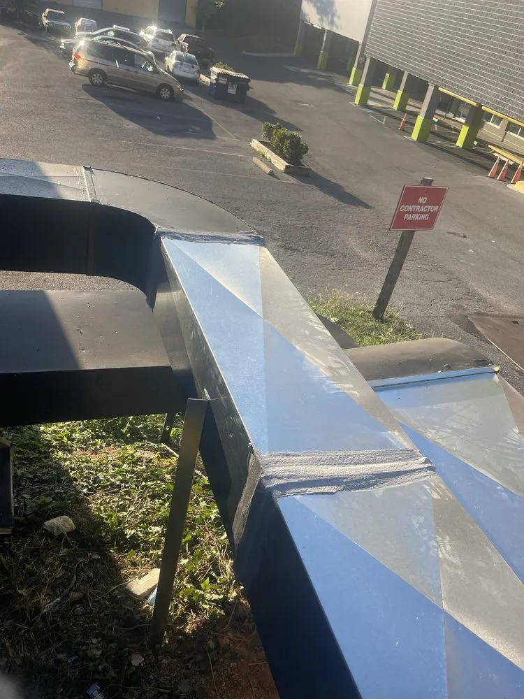 Slide of Hvac Sheet Metal Installation