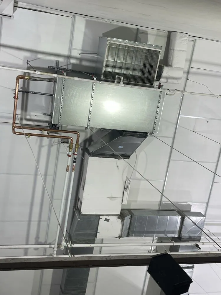 Slide of Hvac Sheet Metal Installation