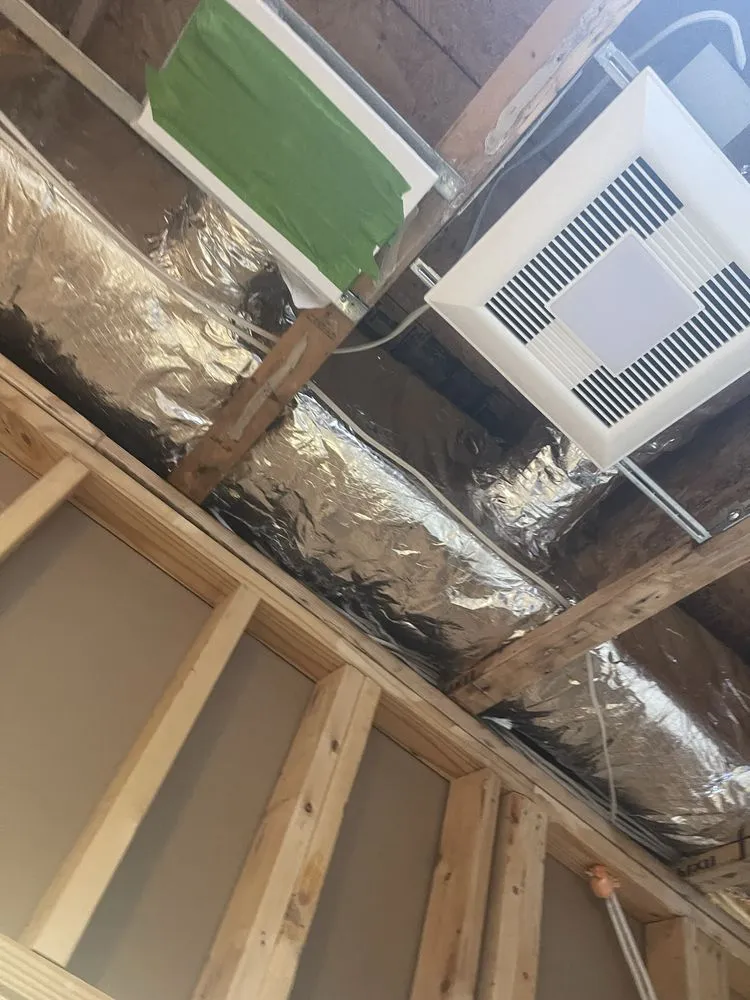 Slide of Hvac Sheet Metal Installation