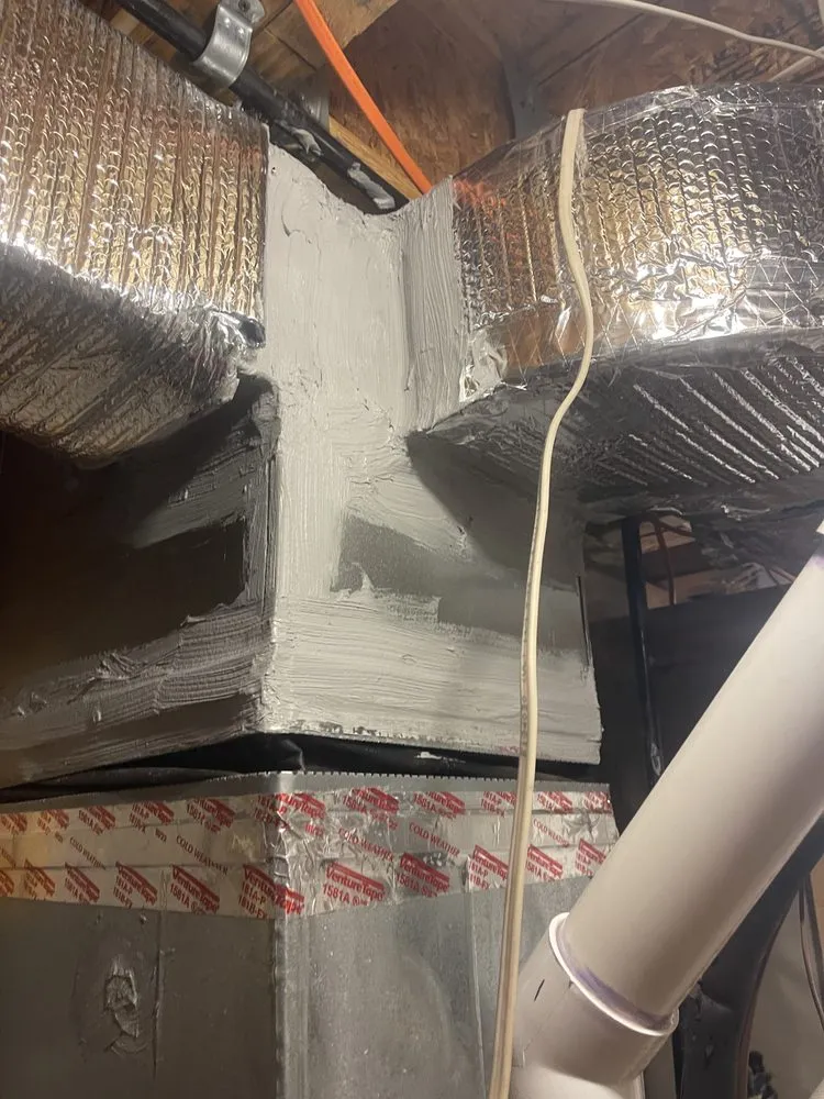 Slide of Hvac Sheet Metal Installation