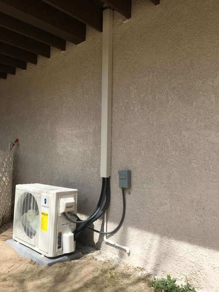 Slide of HVAC Tech A/C and Heating