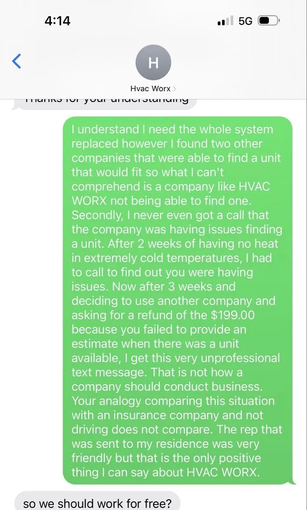 Certified AC repair for residential systems in LONG ISLAND, NY by HVAC Worx Heating & Air Conditioning