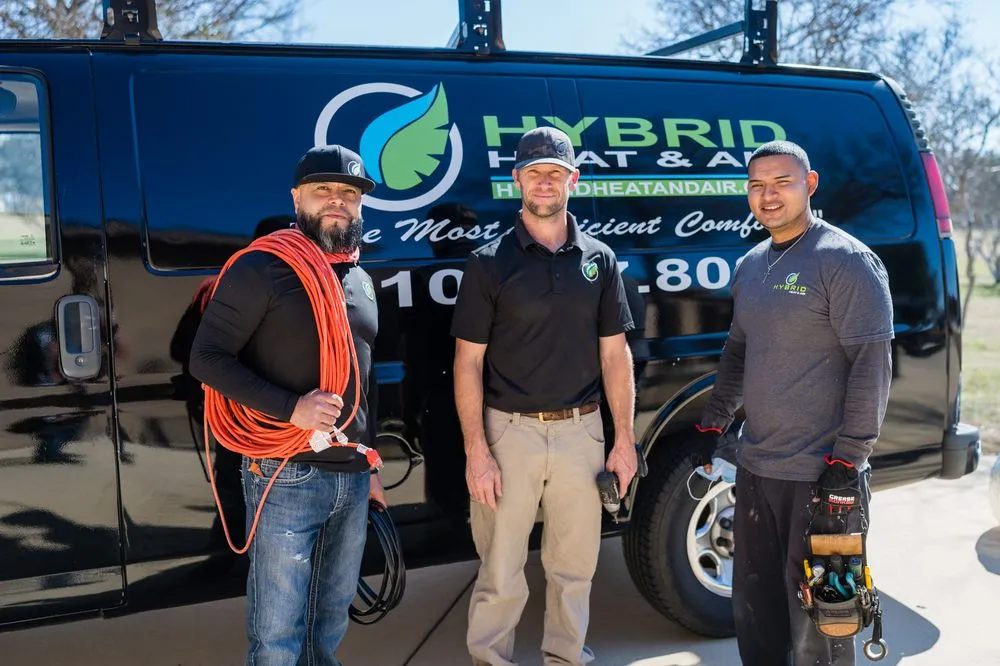 Slide of Hybrid Heat and Air