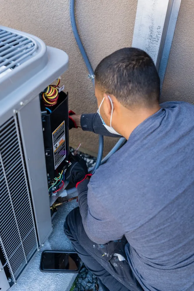 Slide of Hybrid Heat and Air