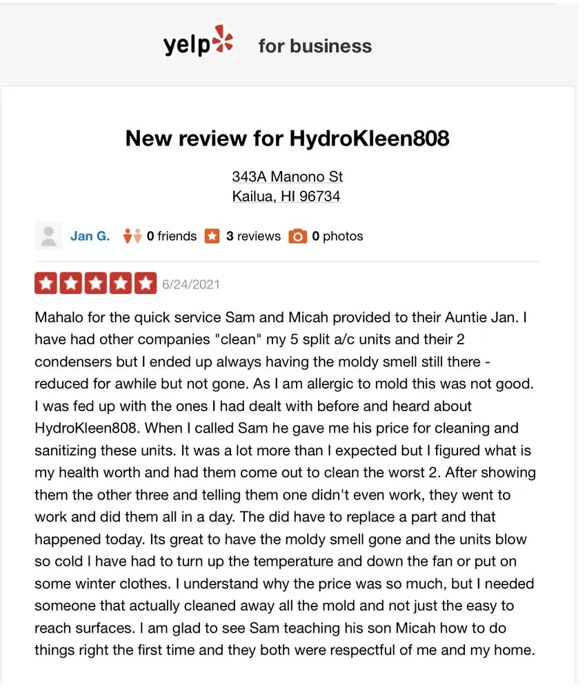 Slide of Hydrokleen 808