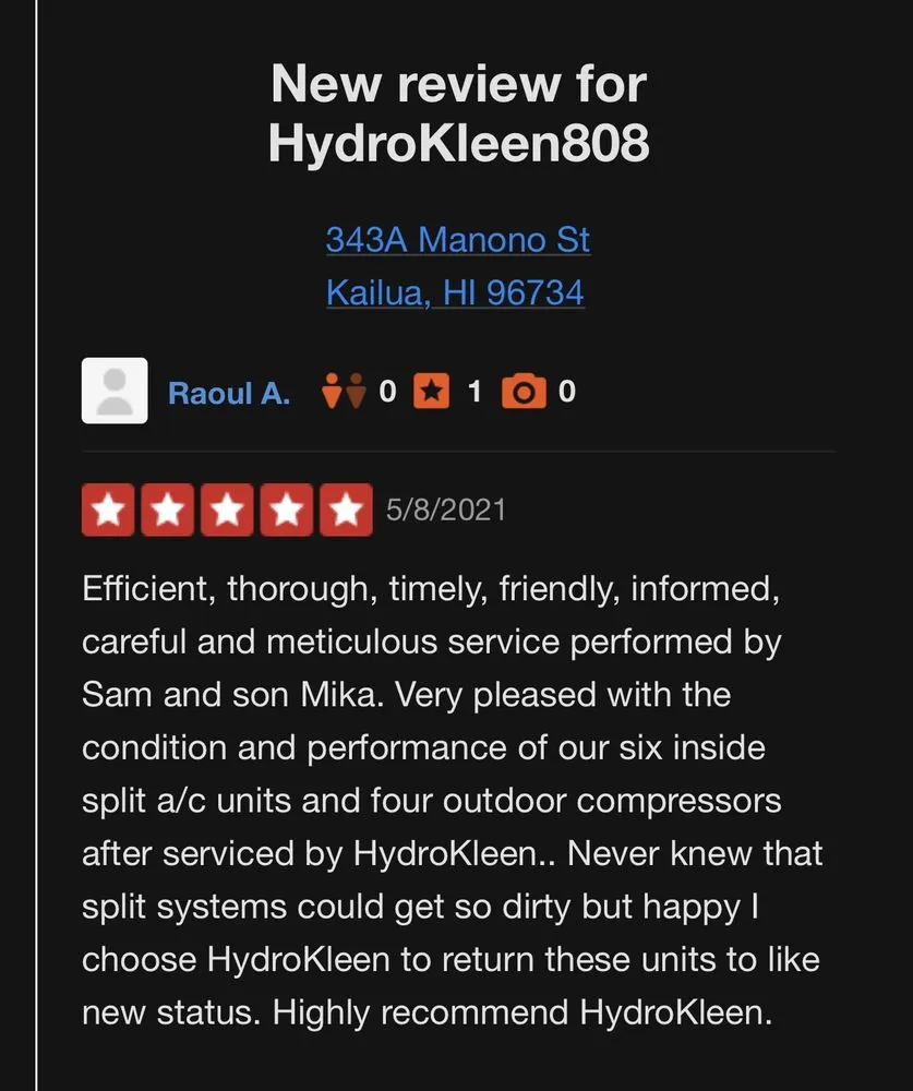Slide of Hydrokleen 808