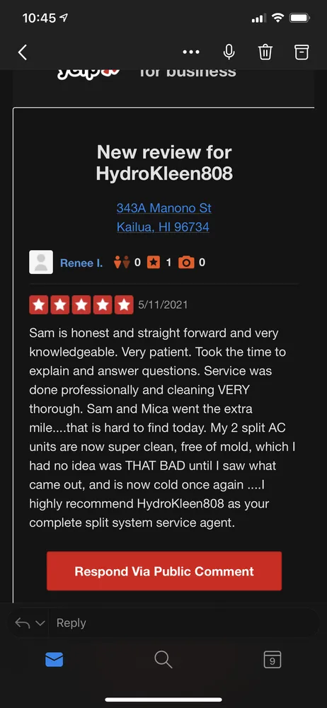 Slide of Hydrokleen 808