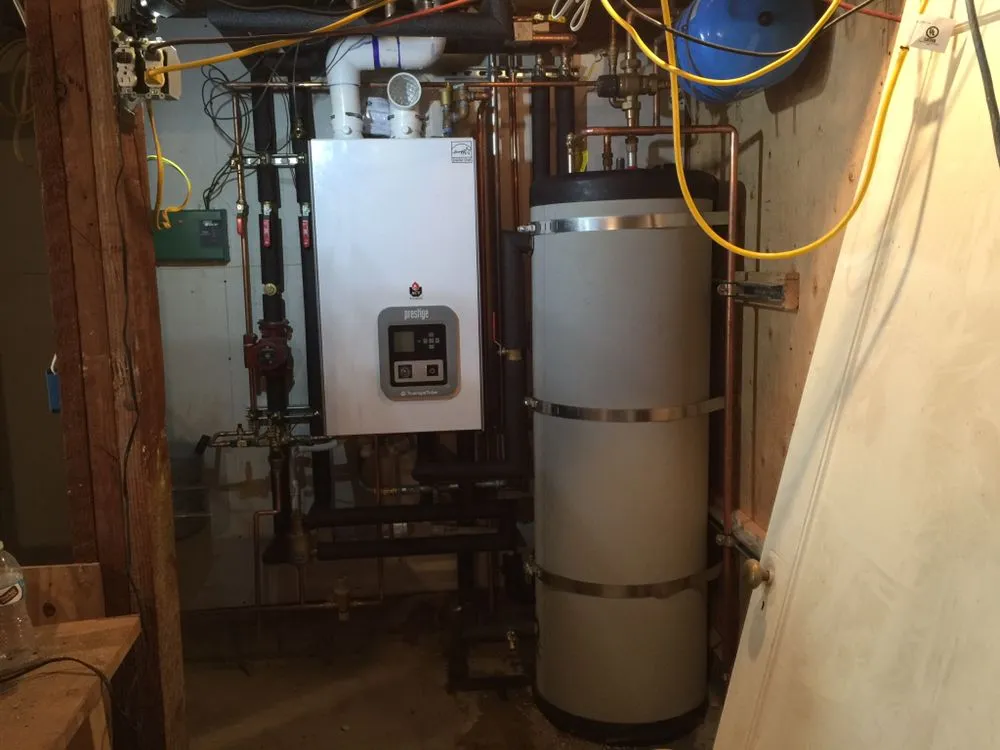 Slide of Hydrotech Radiant and Boiler