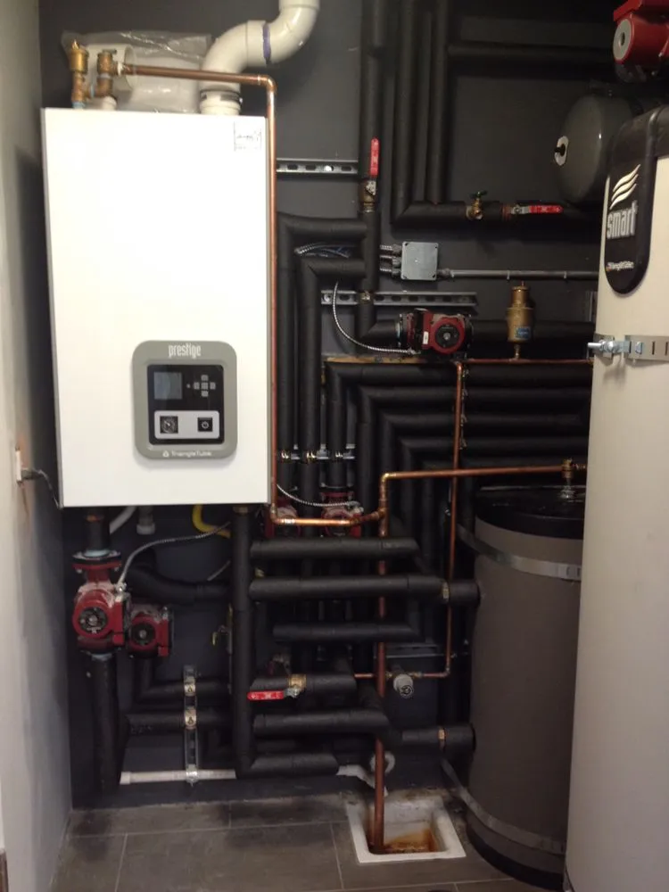 Slide of Hydrotech Radiant and Boiler