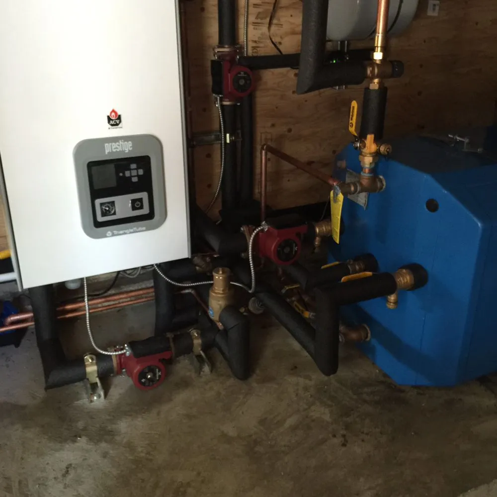 Slide of Hydrotech Radiant and Boiler