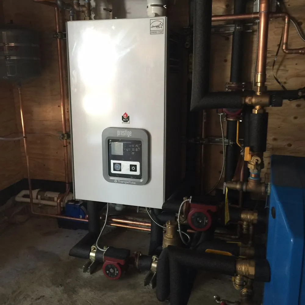 Slide of Hydrotech Radiant and Boiler
