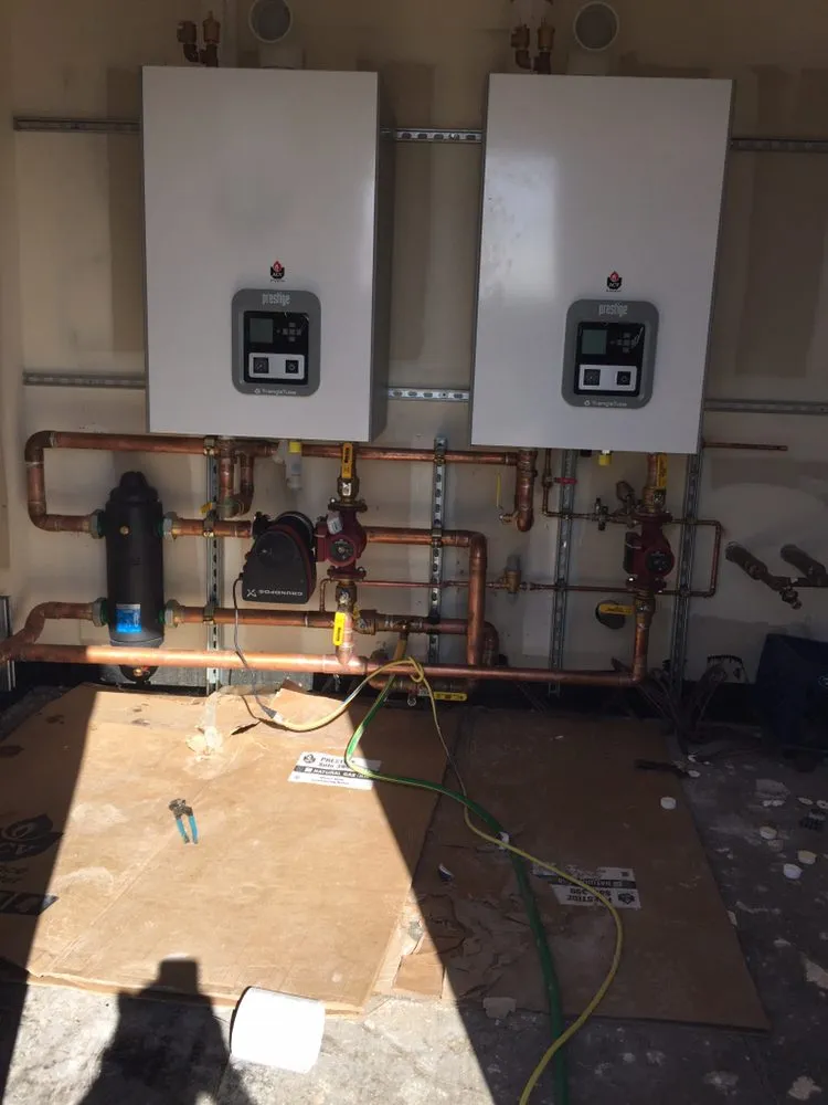 Slide of Hydrotech Radiant and Boiler