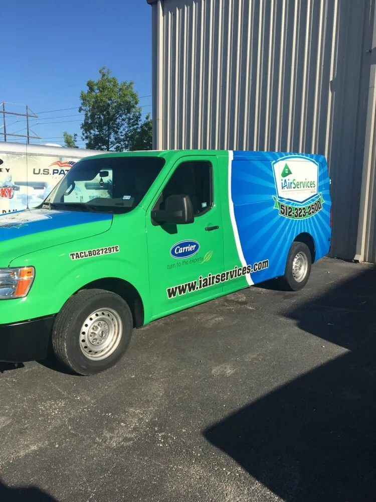 Slide of iAir Services