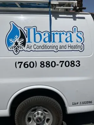 Ibarra's Air Conditiong and Heating Logo