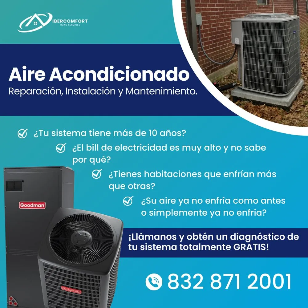 Slide of Ibercomfort HVAC Services