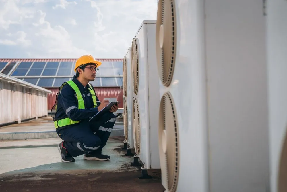 Slide of Ice Age Heating and Cooling