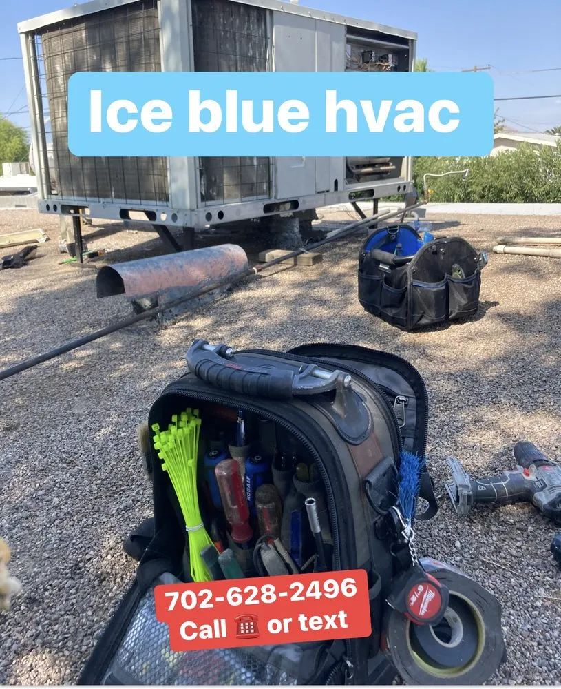 Slide of Ice Blue HVAC