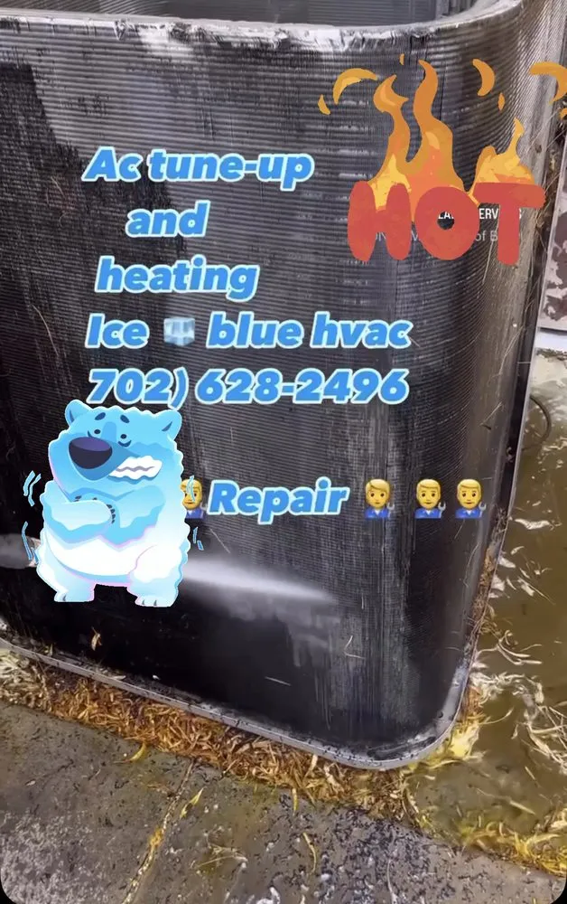 Slide of Ice Blue HVAC