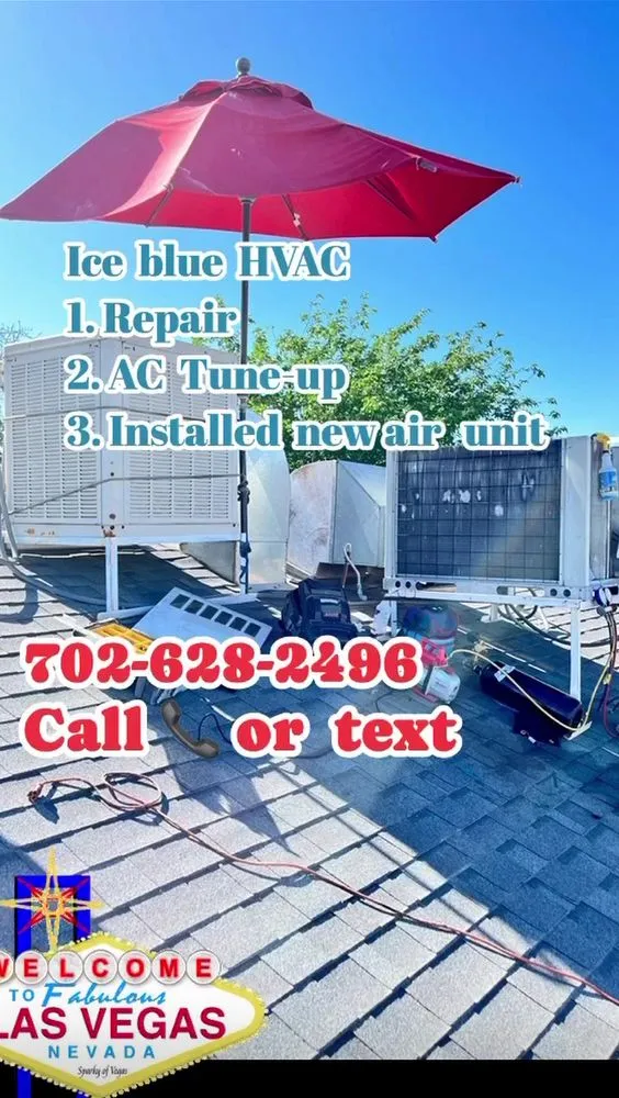 Slide of Ice Blue HVAC