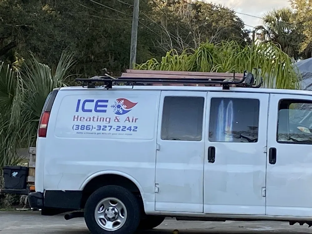 Slide of Ice Heating & Air