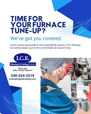 Ice Heating & Cooling Logo