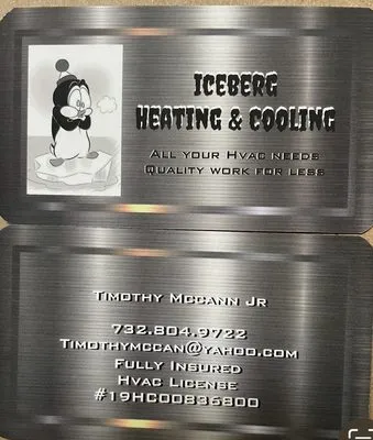 Iceberg Heating & Cooling Logo