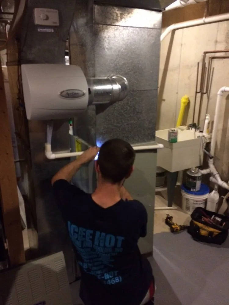 Slide of Icee Hot Heating and Cooling