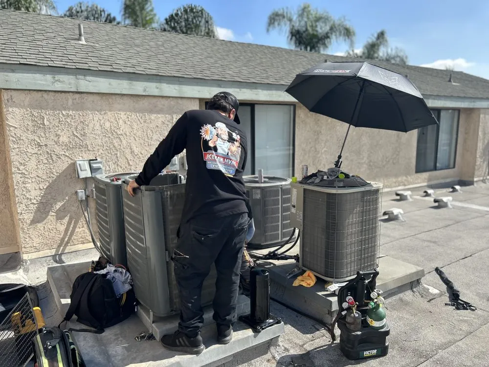 Expert air conditioning tune-up for local homeowners in San Fernando Valley, CA by Iceman HVAC