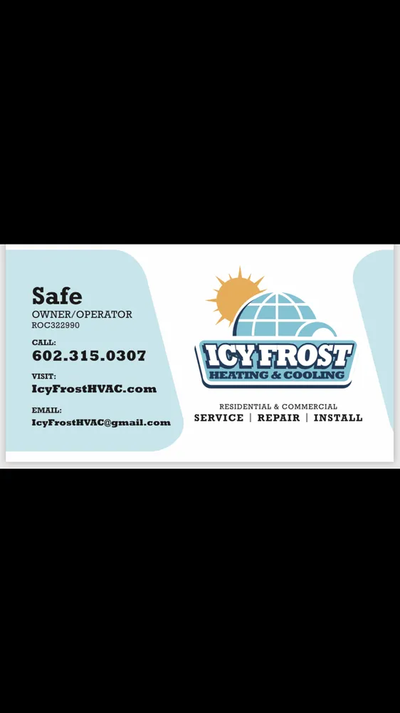 Slide of Icy Frost HVAC