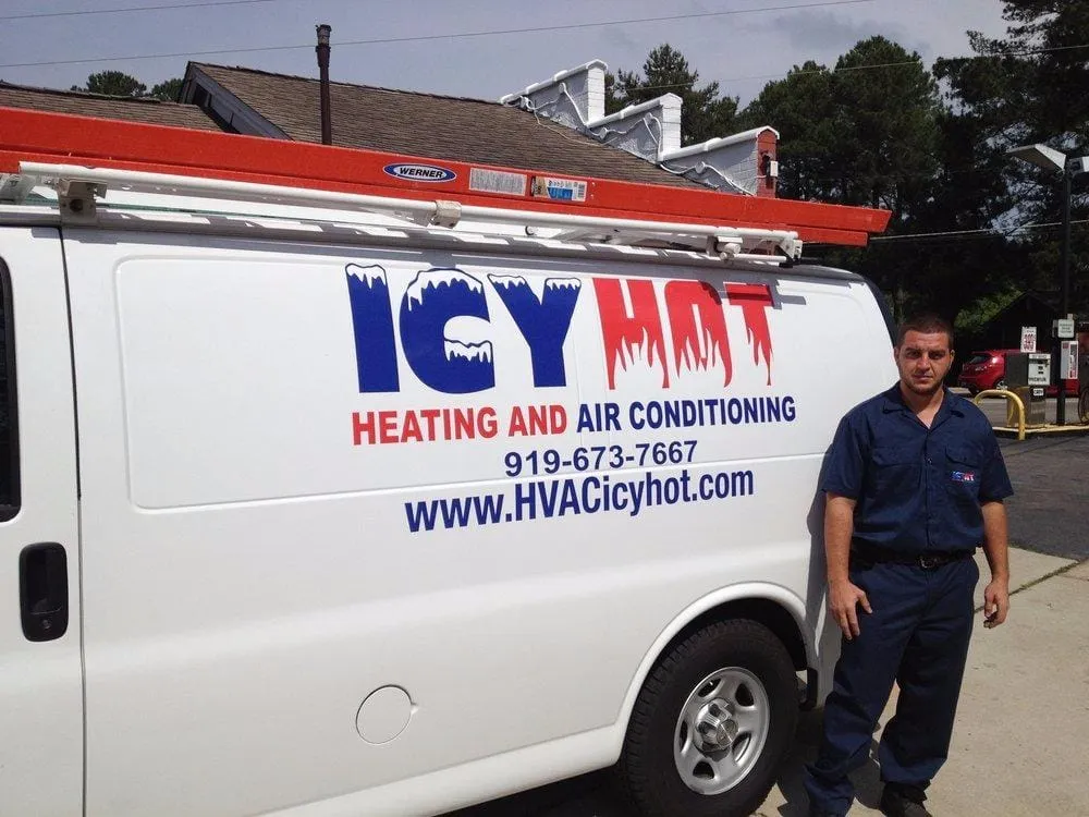 Slide of Icy Hot Heating and Air Conditioning