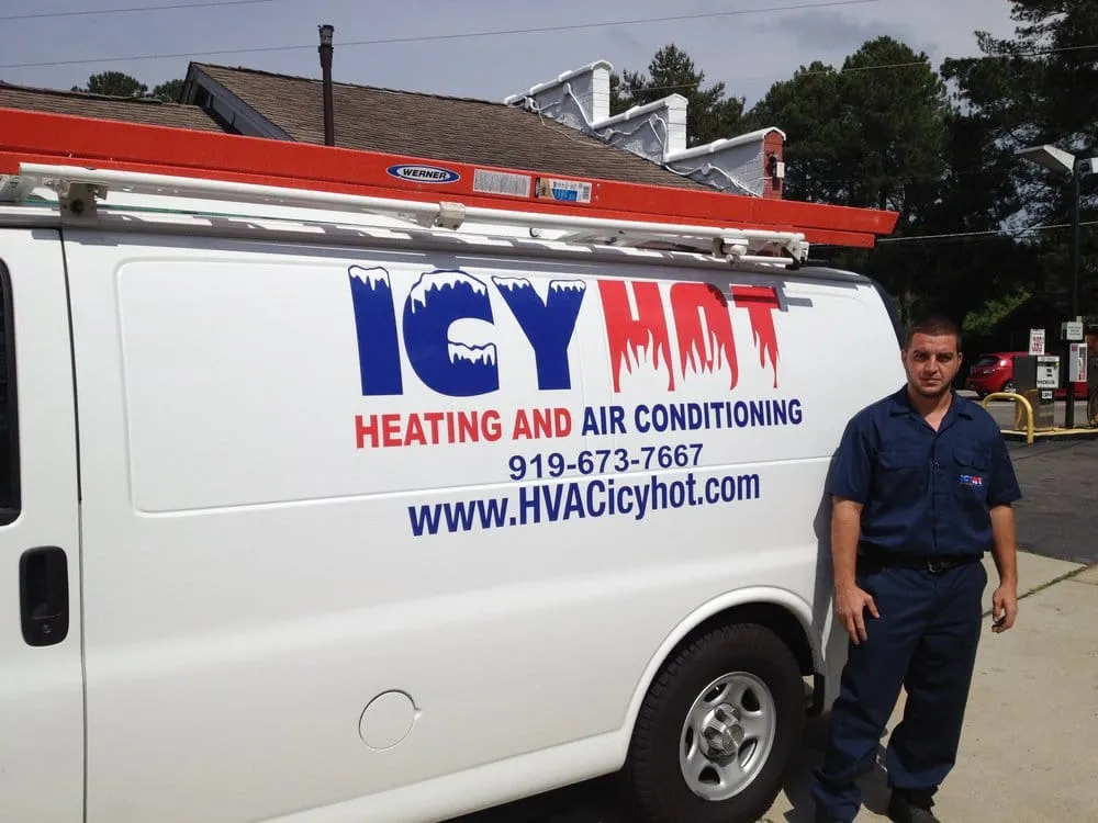 Slide of Icy Hot Heating and Air Conditioning